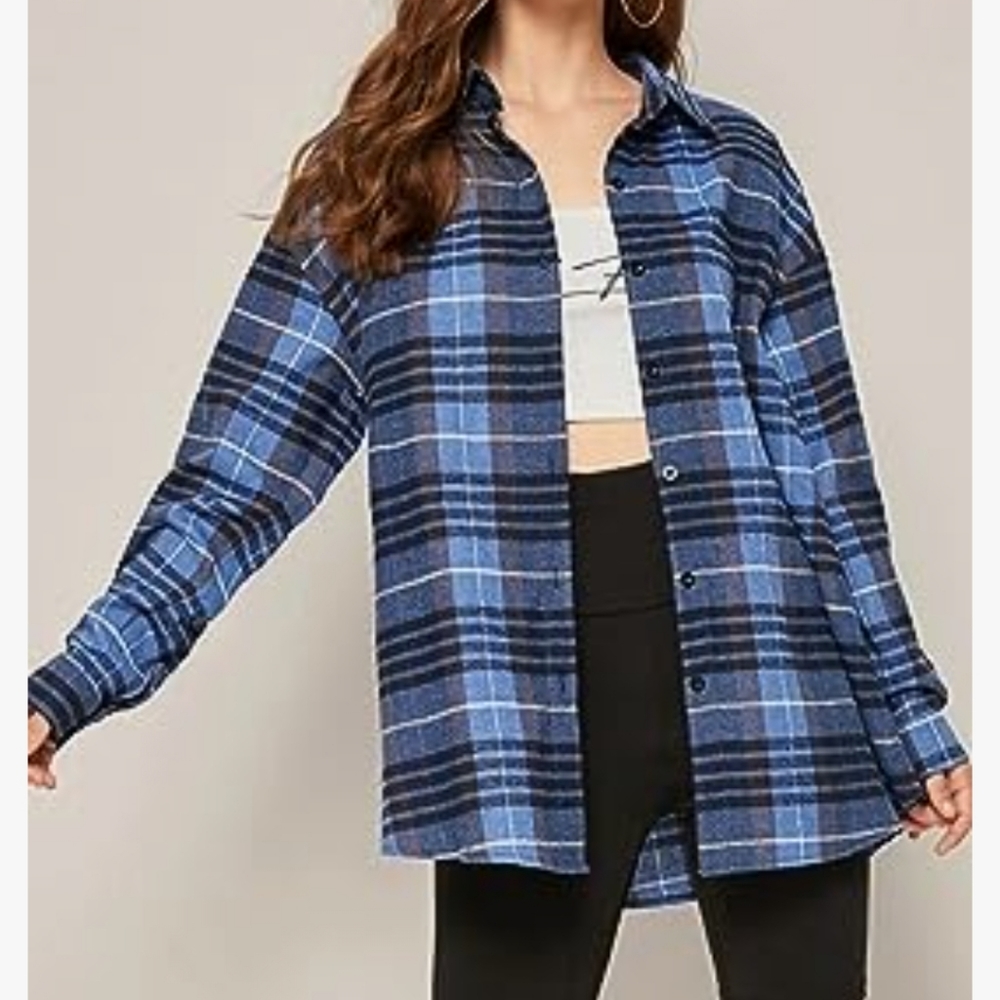 NEW Flannel Button Down